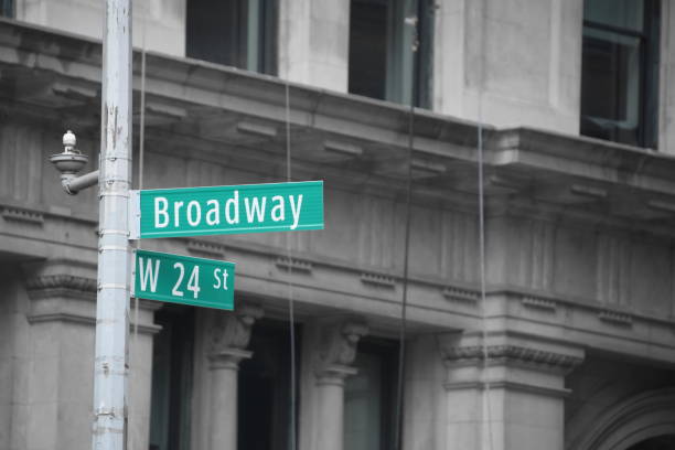 istock Broadway Street sign 681308590