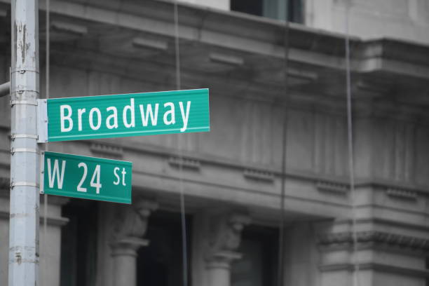istock Broadway Street sign 681310152