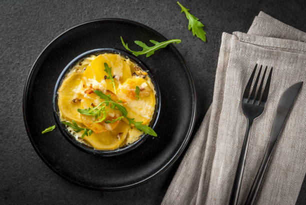 istock Homemade potato gratin 681325430