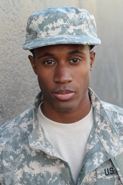istock Healthy soldier close up isolated 681354976