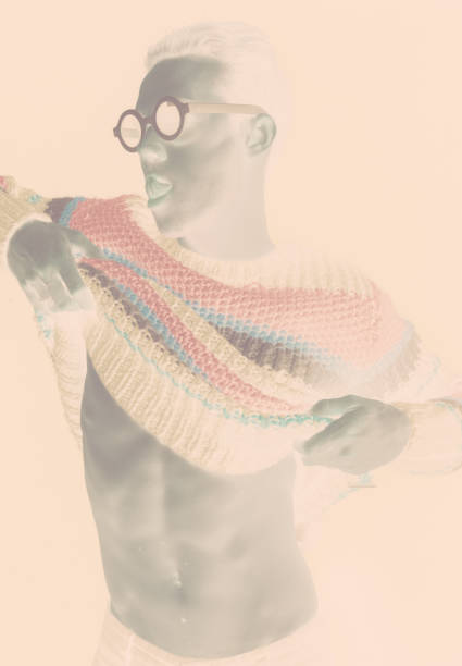 istock fashion photography, negative effect, graphic look 681399318