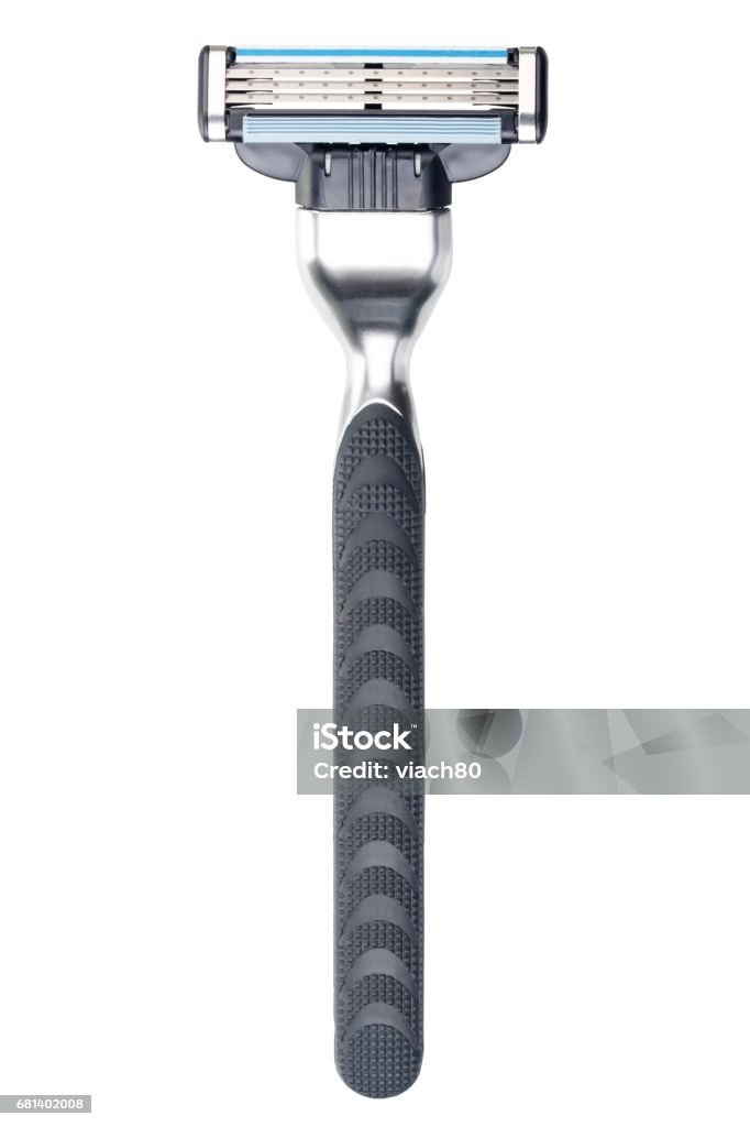 Shaving razor instrument Shaving razor instrument isolated on a white background Razor Stock Photo