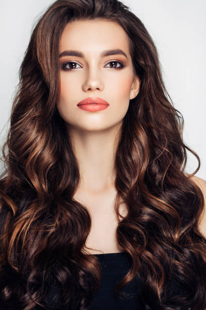 istock Beautiful woman with make-up 681428656