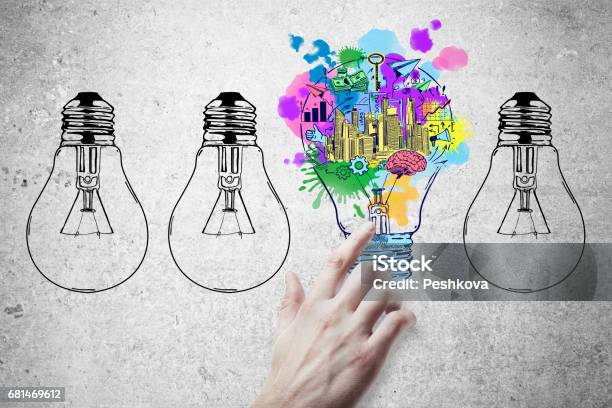 Idea Concept Stock Photo - Download Image Now - Entrepreneur, Innovation, Concepts