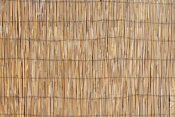 Thatched wooden surface texture Thatched wooden surface texture beach mat stock pictures, royalty-free photos & images