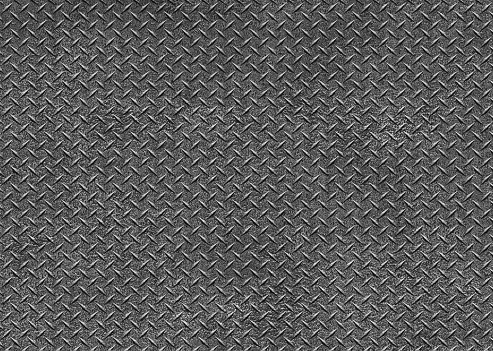 weathered metal diamond plate,Used for textured and background. illustration; 3D
