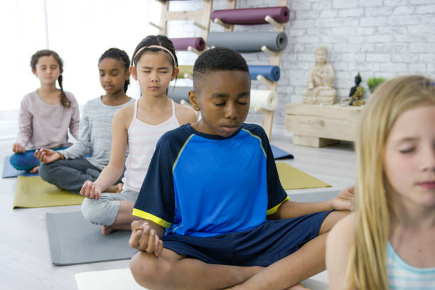 istock Meditation Class for Kids 681511834