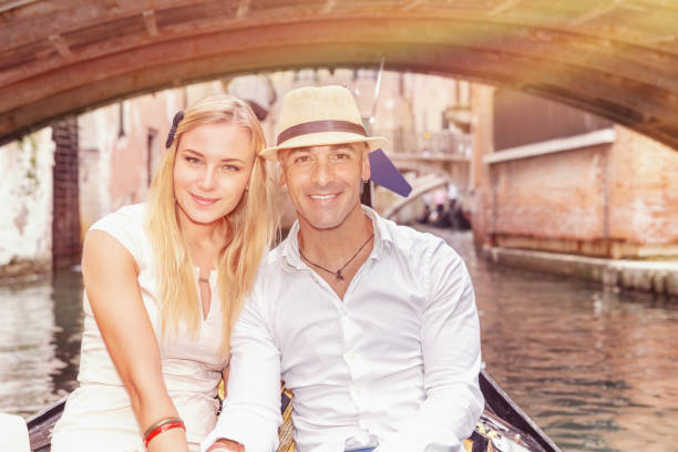 istock Happy couple in Venice 681512498