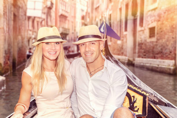 istock Happy couple in Venice 681512978