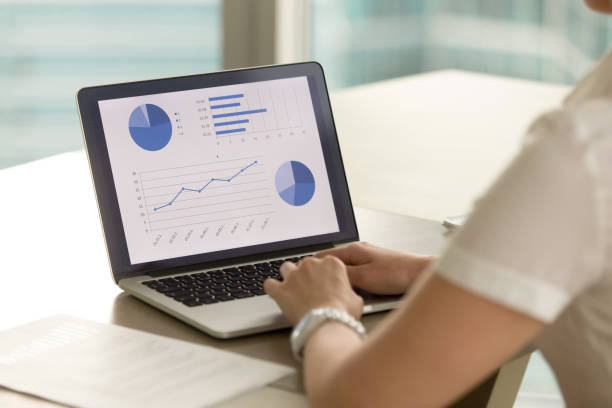 istock Female entrepreneur examines financial results 681625516