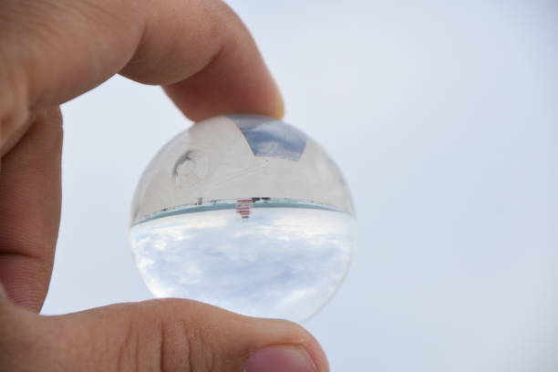 istock lifeguard in Miami Beach through a crystal ball 681629558