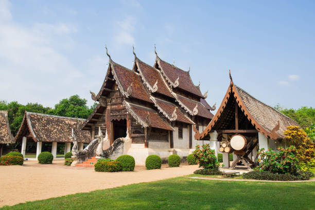 istock Wat Ton Kwen ancient and prominent temple in Chiang Mai. 681632018