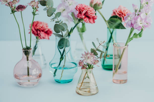 istock Flower arrangement in pastel 681632158