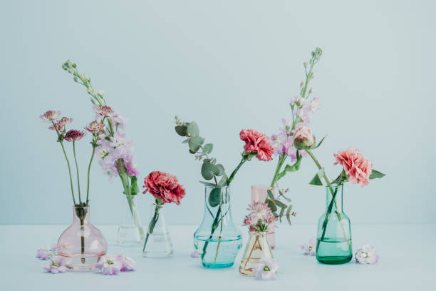 istock Flower arrangement in pastel 681632166