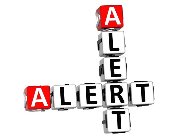 istock 3D Alert Alert Crossword 681635926