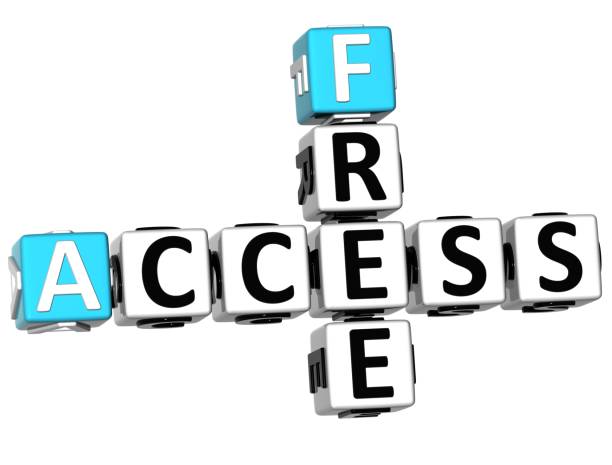 istock 3D Free Access Crossword 681639386