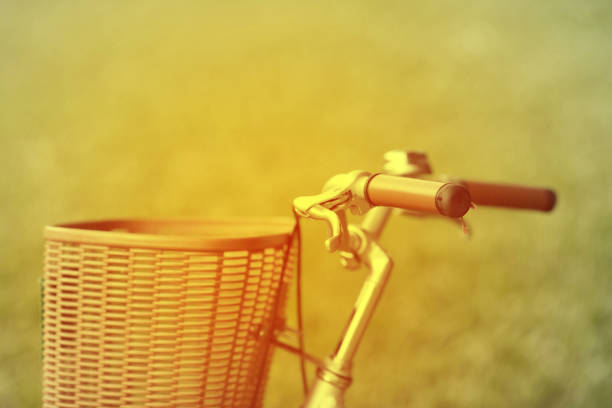 Vintage bicycle with vintage filter