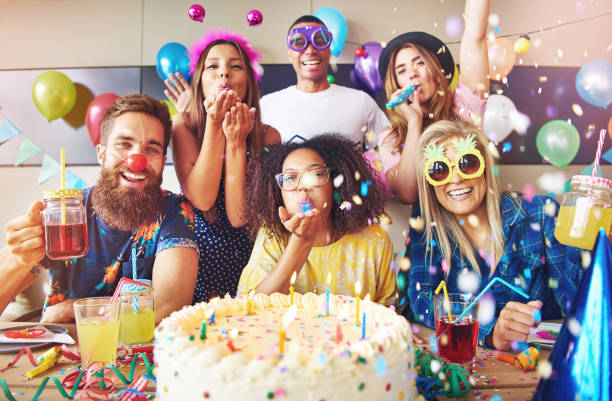 istock Group of friends celebrating an anniversary 681643280