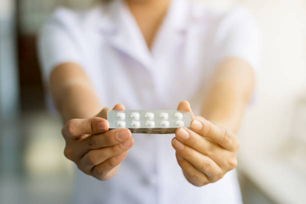 istock Nurses give medicine to patients. 681654234