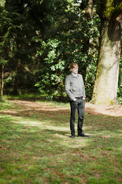 istock Young man in the park 681723286