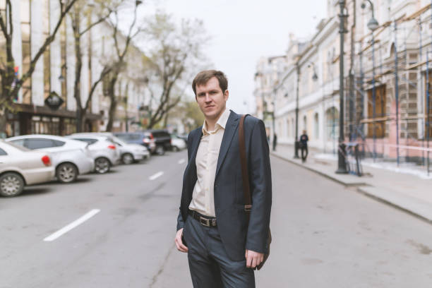 istock Businessman portrait. 681734394