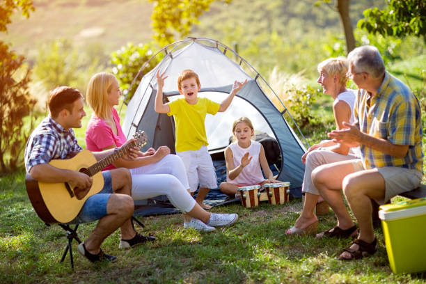 istock Generation family enjoying on summer day 681803948