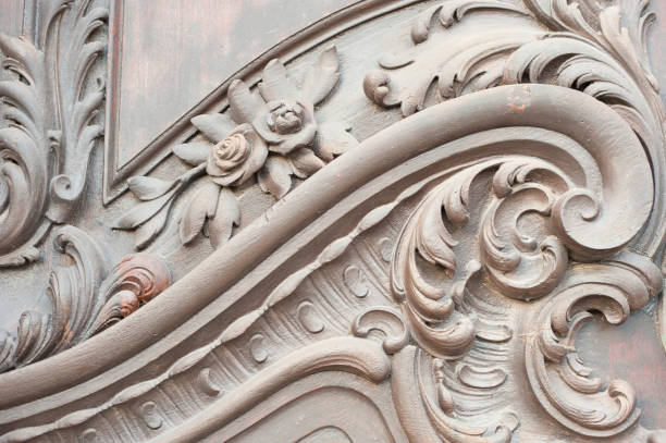Close-up of a Decorative Door