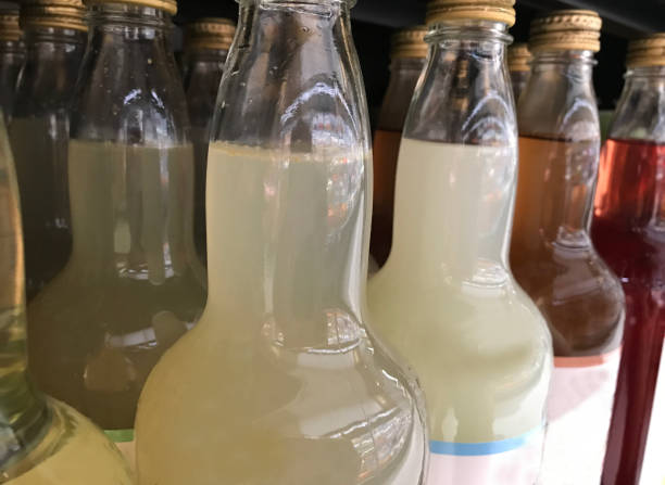 istock Bottles in supermarket 681816762