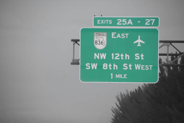 istock Miami Florida Road Sign 681839476
