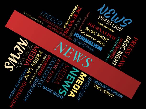 istock NEWS - word cloud - words about freedom of press, word cloud, cube, letter, image, illustration 681861256