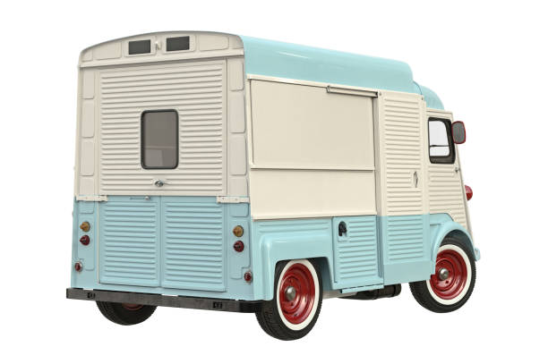 istock Food truck cafe 681877080