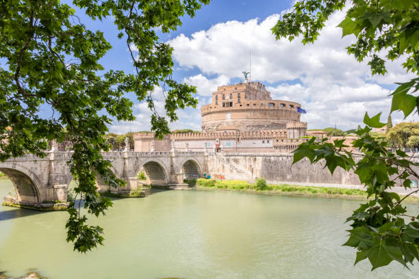 istock Castle of Sant Angelo in Rome, Italy 681886302