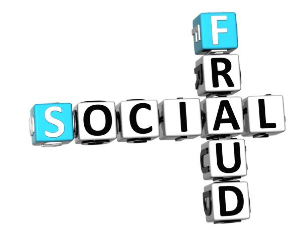 istock 3D Social Fraud Crossword 681898636