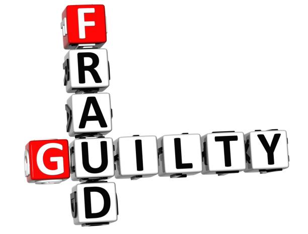 istock 3D Guilty Fraud Crossword 681898696