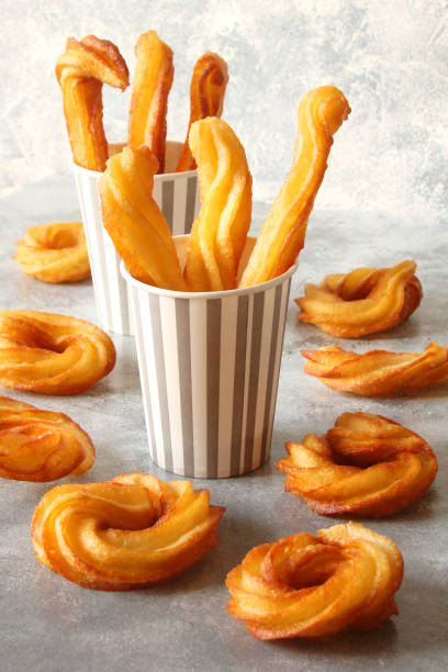 istock Churros with chocolate pasta dessert