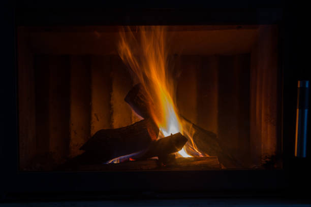 istock close up of burning fireplace at home 681914234