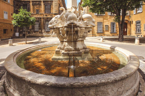 istock Fountain of the Four Dauphins, Aix-en-provence 681917218