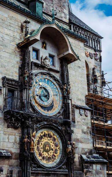 istock Old astronomical clock. The symbol of Prague 681917852