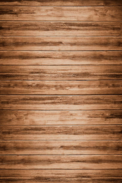 istock Golden Brown Wood Texture Background 681917990