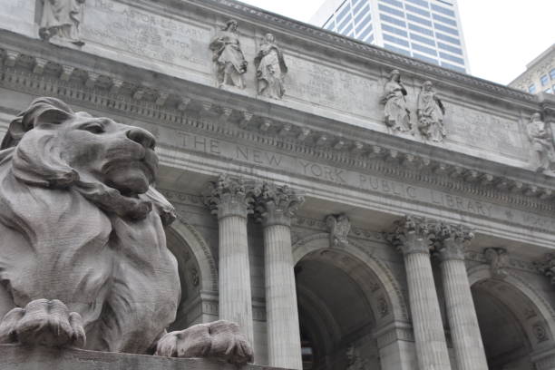 ニューヨークの公共図書館 - new york public library ストックフォトと画像
