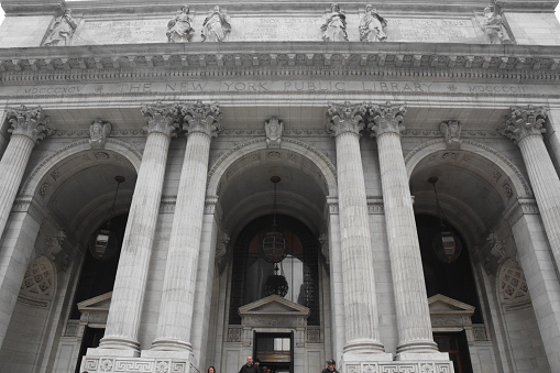 The New York Supreme Court in New York City.