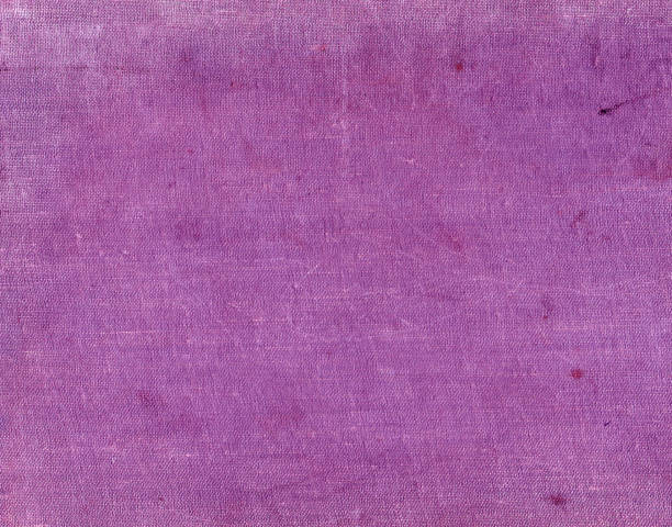 istock Purple color textile surfacr with spots and scratches. 681942904