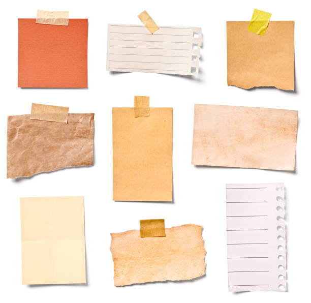 istock vintage note paper office business 681943610