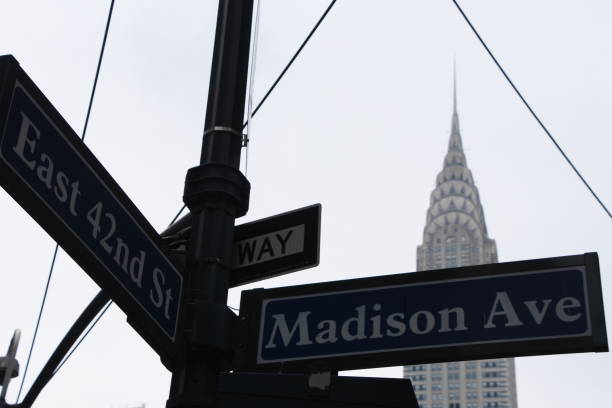 istock Madison Avenue against the Empire State Building 681965826