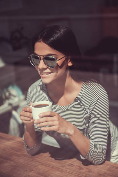 istock Girl in cafe 681967442
