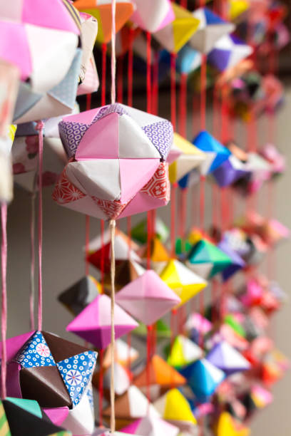 istock Colorful rhombus pendants 681970454