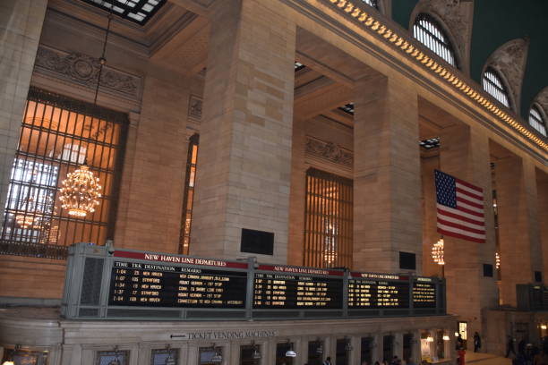 istock Grand Central Information Board - Grand Central Terminal NYC 681982042
