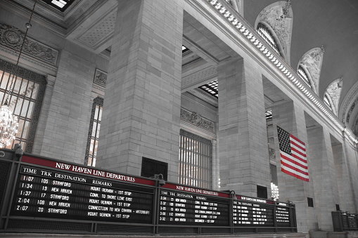 Grand Central Information Board - Grand Central Terminal NYC