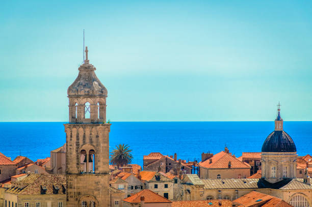 istock Aerial cityscape Dubrovnik view. 681993772