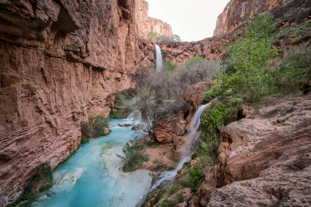 istock Mooney Falls Waterfall, Havasu Falls, Grand Canyon, Arizona 682006702
